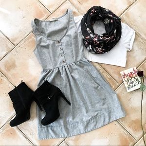 Urban Outfitters COPE grey dress Size 2